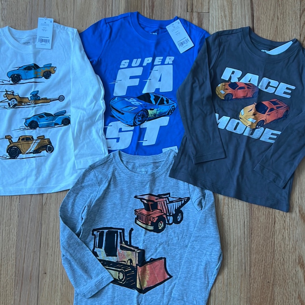 NWT Carters Shirts 3T